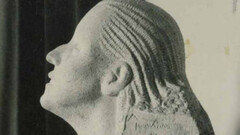 Margarita Gil Roësset (1908-1932). “Busto en piedra de Zenobia Camprubí” (1932) Colección particular, Madrid, España