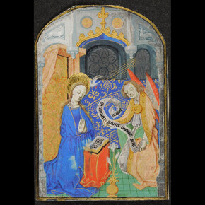 Seven miniatures from a breviary. Master of the Échevinage of Rouen. About 1470, Rouen. Sept miniatures taken from a manuscript breviary in Latin for the use of Rouen (?) or of Rome (?). Montreal, McGill University Library, Rare Books and Special Collections. Purchased by Gerhard R. Lomer, McGill University librarian, at the request of R. Cleveland Morgan, 1927. MS 102/1 to 102/7. Catalogue raisonné: notice no. 25.