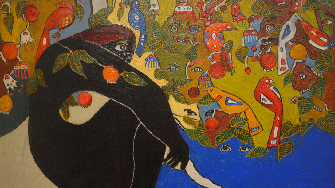 Disifredo Garita, Muchacha que se siente observada, 1966