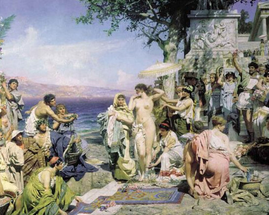 Henryk Siemiradzki and Russian Artists’ Colony in Rome. Courtesy of The State Russian Museum