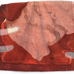 Jeanne Gaigher, Torso, acrylic, ink on canvas and scrim, 2021,
53 x 44 cm. Courtesy the artist and Osart Gallery. Photo Justin
Share.
