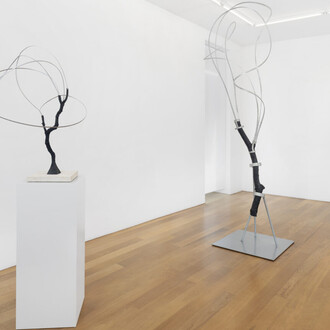 Pablo Reinoso, vue de l'exposition. Avec l'aimable autorisation de la galerie Xippas