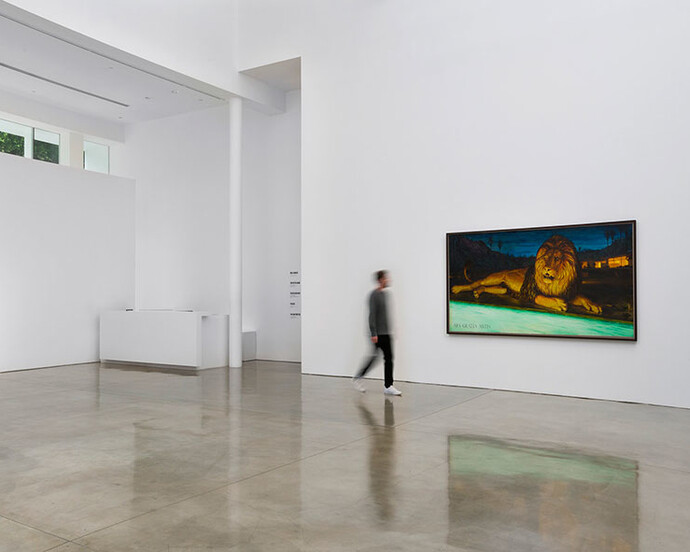 Walton Ford, Exhibitions view. Courtesy of Gagosian