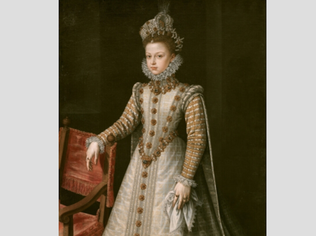The Infanta Isabel Clara Eugenia, 1579. Oil on canvas, 116 x 102 cm. Courtesy of Museo del Prado