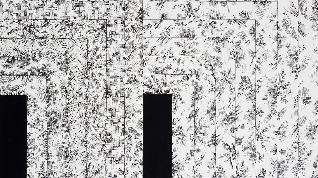 Aric Obrosey, Stella reticella (color variation), 2023. Courtesy of McKenzie Fine Art 