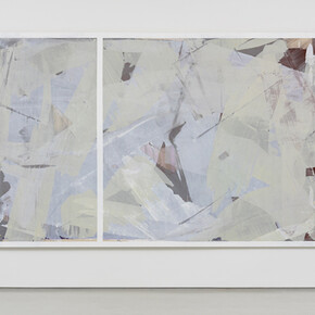 Egan Frantz. The Oat Paintings, Exhibition view. Courtesy of Roberts & Tilton