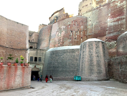 Area where Razia Sultana was imprisone