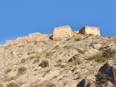 Castillo de Orihuela, en la comarca de la Vega Baja del Segura de la provincia de Alicante