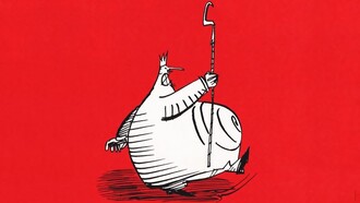 Daniel Casanave, Ubu roi. Ubu – massacratore di nemici veri, supposti o soltanto potenziali – antepone l'appagamento dei suoi bisogni più immediati a qualsiasi morale, infischiandosene del proprio ruolo e dei suoi ipotetici doveri nei confronti della Storia