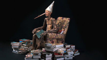 Bertozzi & Casoni, “Pinocchio”, 2020, ceramica policroma, 126 x 158 x 146 cm