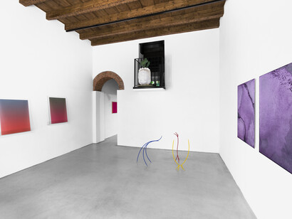Incontri sensibili, Giulia Fumagalli e Luca Petti, installation view, 2021, foto tspacestudio