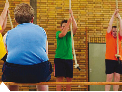 Sobrepeso infantil. La obesidad impide desarrollar una actividad física normal