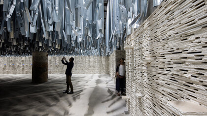 Arsenale entrance exhibition at Venice Biennale 2016