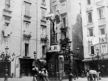 Borgo degli Orefici, foto d'epoca