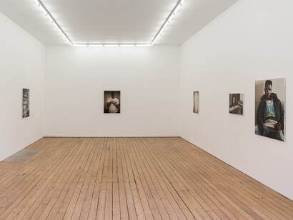 Mike Silva, installation view. Courtesy of The Approach