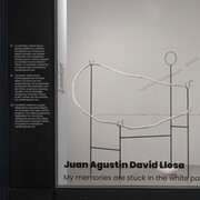 Juan Agustin David Llosa, vue d'exposition. Avec l'aimable autorisation de Centrale | vitrine