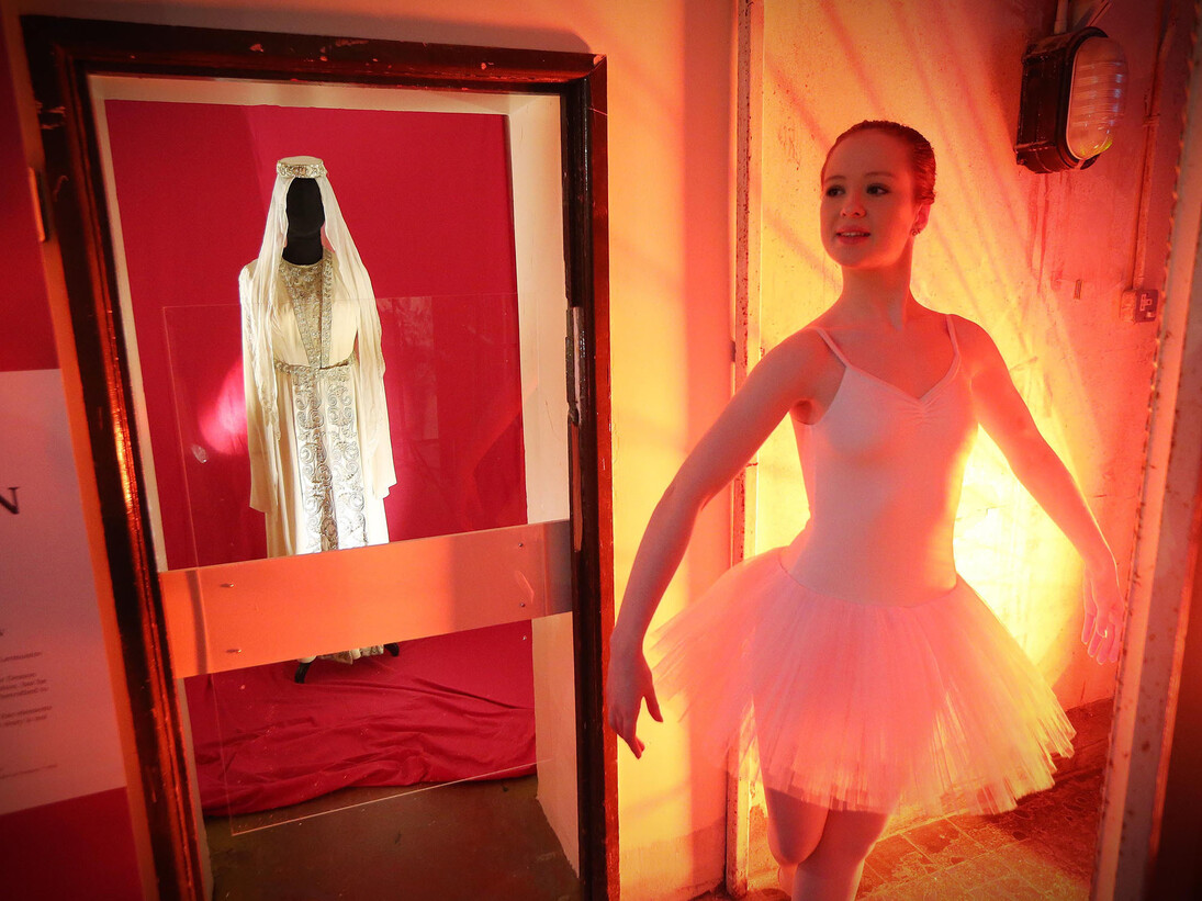 Belfast ballerina Jane Maguire pictured at the opening of the premiere. Photo by: Kevin Boyes