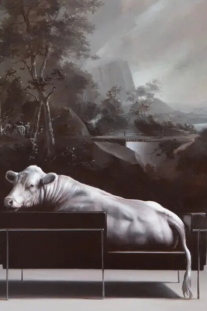 Leisure herd, artwork in exhibition. Courtesy of Sullivan+Strumpf