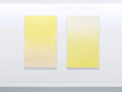 EJ Kim, Flowing still, exhibition view. Courtesy of Blank Space 