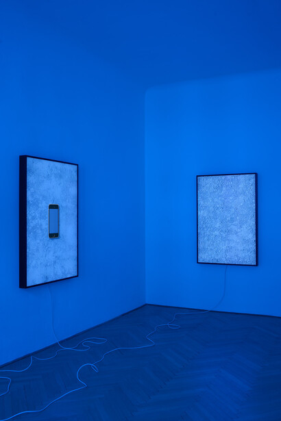 Retaining the energy, but losing the image, installation view. Courtesy of Zahorian & Van Espen