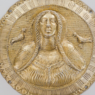 Horse-harness ornament with a female bust, possibly a Thracian Mother Goddess, 200–100 BCE. Courtesy of J. Paul Getty Museum