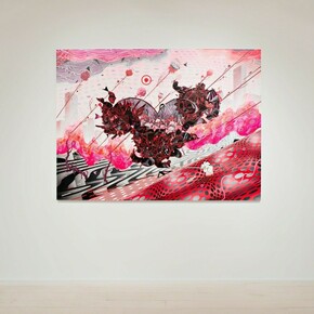 How and Nosm: Infinite Moments, Exhibition view. Courtesy of Jacob Lewis Gallery