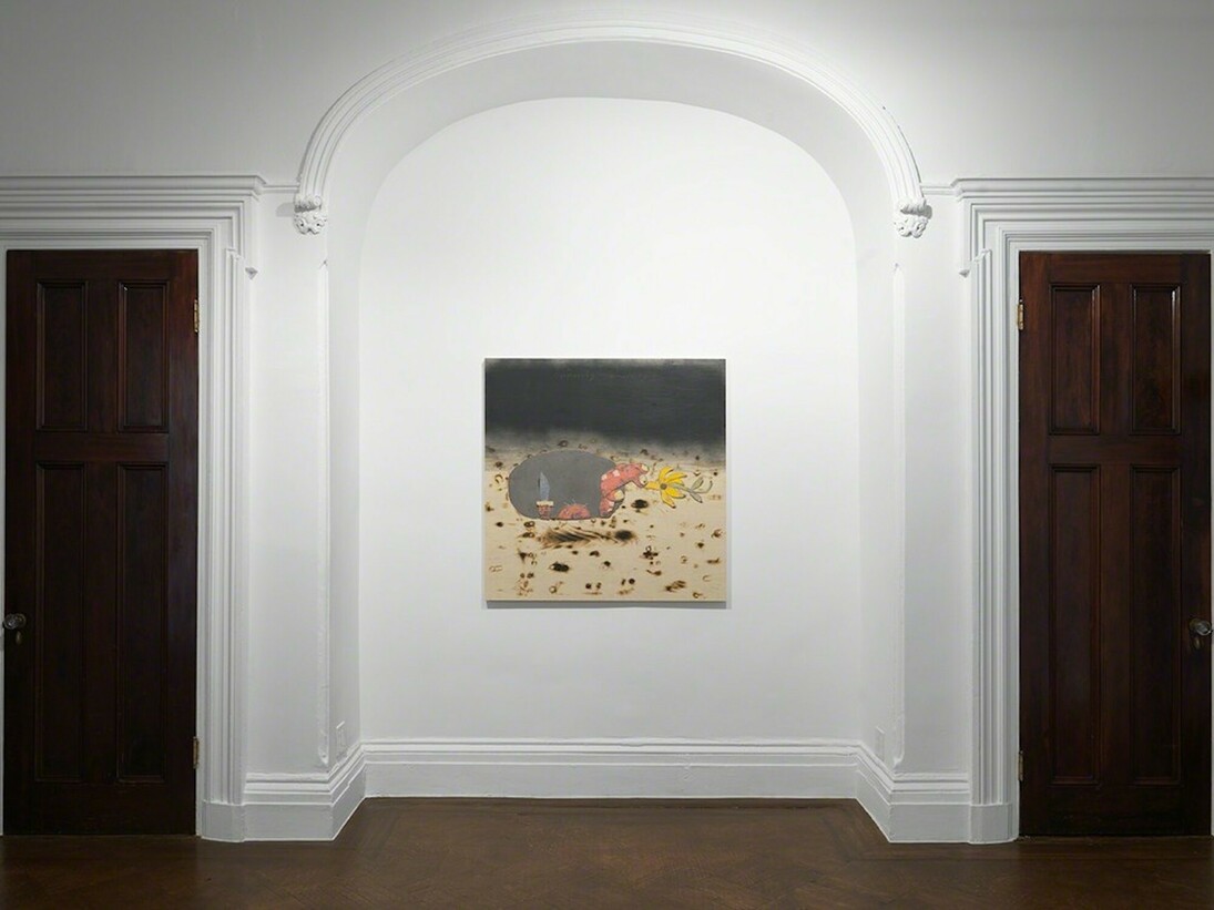 Old Artist Pissing At The Moon, Exhibition view. Courtesy of Horton Gallery
