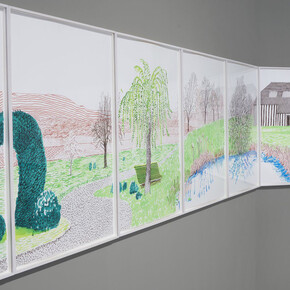 David Hockney. Courtesy of Pace Gallery