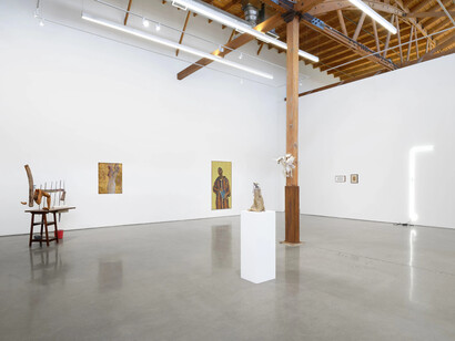 Various artists, Correspondences, exhibition view. Courtesy of François Ghebaly Gallery