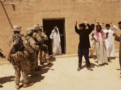 Giugno 2005, rastrellamento a nord di Falluja, Iraq