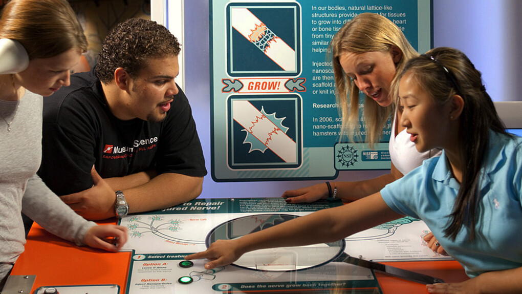 Nanotechnology. Courtesy of Museum of Science
 