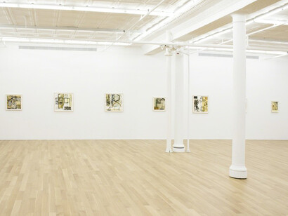 Périgord Construction of Vision Drawings. Courtesy of Peter Blum Gallery