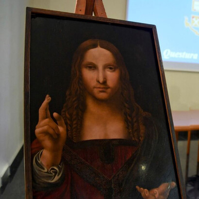 L’autore del dipinto napoletano sembra sconosciuto, anche se vi sono diverse ipotesi a riguardo