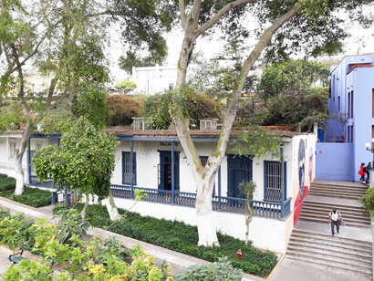 Lima, Perù. Vecchie case del quartiere di Barranco, da sempre sede dei bohémiens della città