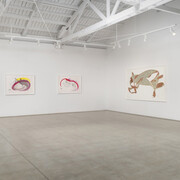 Jorinde Voigt, Works on paper, exhibition view. Courtesy of Marc Selwyn Fine Art