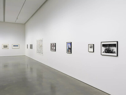 Robert Frank, Hope makes visions, exhibition view. Courtesy of Pace Gallery