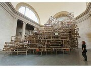 Phyllida Barlow, dock 2014, Installation views: Tate Britain 2014, J Fernandes, Tate Photography