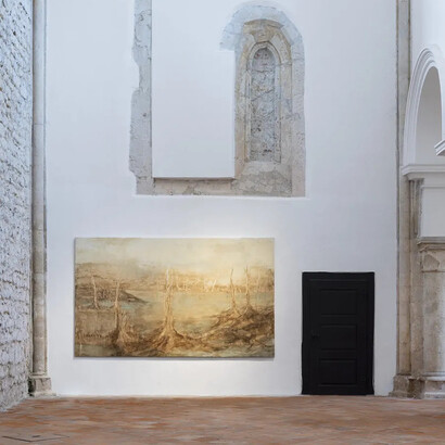 Apolonija Simon, Unfinished stories, exhibition view. Courtesy of Galerija Božidar Jakac