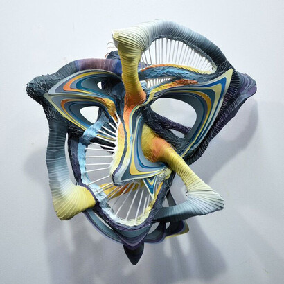 Dimensions of Three. Courtesy of Allouche Gallery 