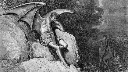 Gustave Doré- Ilustración para «El paraíso perdido» de John Milton