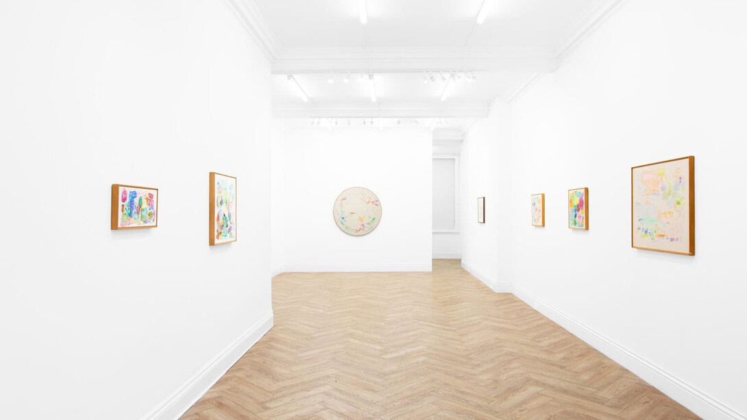 Judy Dolnick, Abstractions, exhibition view. Courtesy of Huxley-Parlour