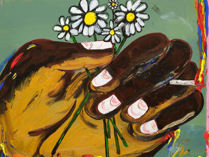 Devin Troy Strother, Punch drunk love, 2024. Courtesy of The Pit