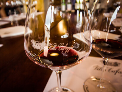 A glass of delicious Chianti doc