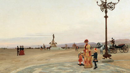Adolfo Tommasi, Piazzale Michelangelo, 1883. Per gentile concessione di METS