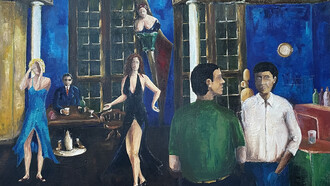 Pintura de Rodrigo Gonçalves B. Los sueños pueden ser un reflejo de nuestras aspiraciones más profundas y, con el tiempo, influir en la construcción de nuestra realidad