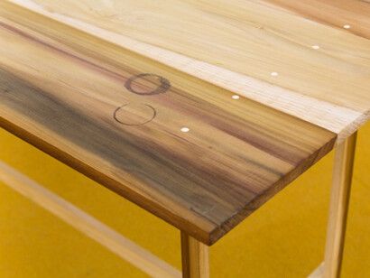 Augustus Thompson, Exhibition view. Courtesy of Almine Rech Gallery