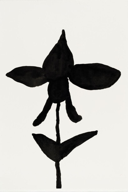 Elana Cooper, Untitled, 2023. Watercolor on paper, 22.5 x 15 inches. Courtesy of Creativity Explored