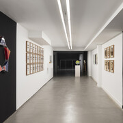 Avelino Sala, These machines kill fascism, exhibition view. Courtesy of ADN Galeria. Photo by Roberto Ruiz