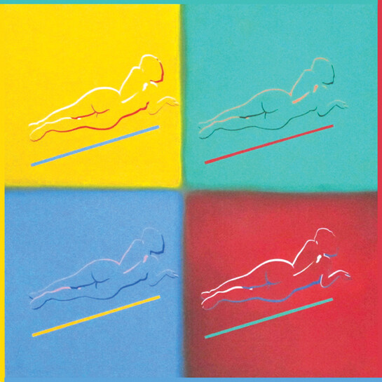Antony Donaldson, Between the lines, 2015, Acrylic on canvas, 121 x 121 cm, 47 5/8 x 47 5/8 inches