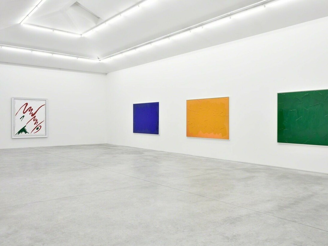 A cappella, Exhibition view. Courtesy of Almine Rech